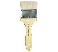Silver Brush Limited Alpine White Wide Wash Blender Brush, Size 3 in