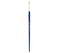 Silver Brush Limited Bristlon Flat Oil and Acrylic Paintbrush, Size 4