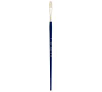 Silver Brush Limited Bristlon Flat Oil and Acrylic Paintbrush, Size 6