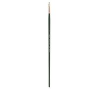 Silver Brush Limited Grand Prix Bright Oil Paintbrush, Size 0, Long Handle