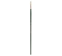 Silver Brush Limited Grand Prix Bright Oil Paintbrush, Size 1, Long Handle | Long Handle, Stiff Flagged Hog Bristle, Superb Paint Absorbency, Lightly Textured Choppy, Tight Strokes, Easel Painting