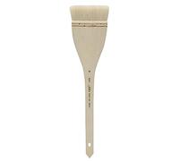 Silver Brush Limited Silver Atelier Hake Flat Watercolour Brush, Size 40