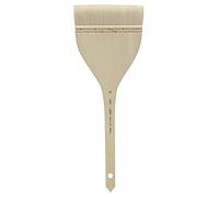 Silver Brush Limited Silver Atelier Hake Flat Watercolour Brush, Size 80