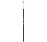 Silver Brush Limited Silverstone Bright Oil Brush, Size 6, Long Handle
