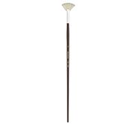 Silver Brush Limited Silverstone Fan Oil Paintbrush, Size 2, Long Handle