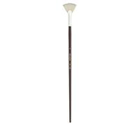 Silver Brush Limited Silverstone Fan Oil Paintbrush, Size 4, Long Handle