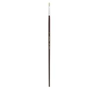 Silver Brush Limited Silverstone Filbert Oil Brush, Size 0, Long Handle