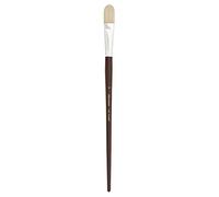 Silver Brush Limited Silverstone Filbert Oil Brush, Size 10, Long Handle