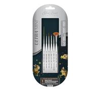 Silver Brush Limited Ultra Mini Detail Paintbrush Set, 6pc