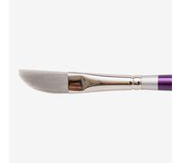 Silver Brush Limited 8812S Silver Silk 88 Dagger Striper Brush for Watercolour, Gouache, and Acrylic Paint, Size 1/2 Inch, Short Handle