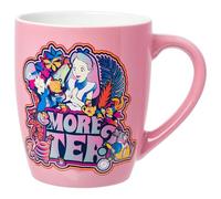 Silver Buffalo Alice in Wonderland Drink Me 25oz. Jumbo Curved Ceramic Mug