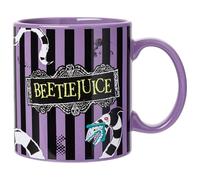 Silver Buffalo Beetlejuice Ceramic Mug Featuring Sandworm, 20 Ounces
