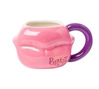 Silver Buffalo Bratz Ceramic 3D Sculpted Mug Featuring Bratz Lip Design, 20 Ounces