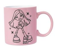 Silver Buffalo Bratz “Drama Mama” Wax Resist Ceramic Mug Featuring Cloe, 20 Ounces