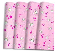 Silver Buffalo Care Bears Cheer 12ct 20" x 30" Printed Wrapping Paper