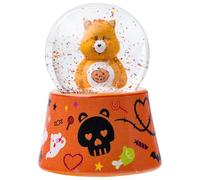 Silver Buffalo Care Bears Halloween, Light Up Snow Globe, 45mm | Trick-or-Sweet Bear, Mini, 3.8 Inches Tall, Small