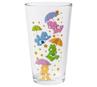 Silver Buffalo Care Bears Star Shower Glitter Boxed Pint Glass, 16 Ounces