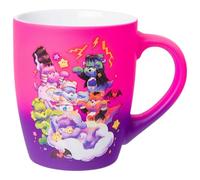 Silver Buffalo Care Bears Universal Monsters Group Cloud Scene Soft Touch Ombre 25oz Jumbo Curved Ceramic Mug