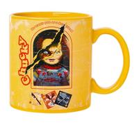 Silver Buffalo Chucky Horror “He Wants You as a Best Friend” Ceramic Mug, 20 Ounces
