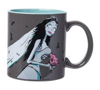 Silver Buffalo Corpse Bride You May Kiss the Bride Scary Ceramic Mug, 20 Ounces