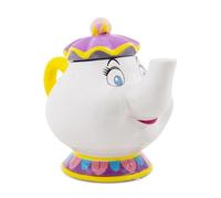 Silver Buffalo Disney Beauty and the Beast Mrs. Potts Small Sculpted Ceramic Snack Jar