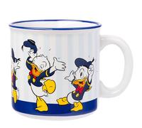 Silver Buffalo Disney Donald Duck Featuring Huey, Dewey, and Louie Ceramic Camper Mug, 20 Ounces
