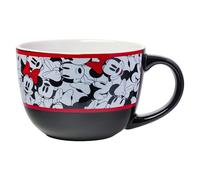 Silver Buffalo Disney's Minnie Mouse Rocks The Dots All Over Faces 24oz Ceramic Soup Mug