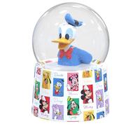 Silver Buffalo Disney Mickey and Friends Mini Light Up Snow Globe │Donald Duck│9 cm high, 45 mm (small)