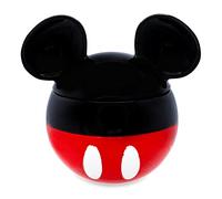 Silver Buffalo Disney Mickey Mouse Icon Sculpted 3D Hand Painted Ceramic Snack Cookie Jar (Small)