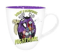 Silver Buffalo Disney Nightmare Before Christmas What a Beautiful Nightmare Ceramic Mug, 18 Ounces