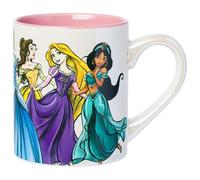 Silver Buffalo Disney Princess Group Pearlescent 14oz Ceramic Mug