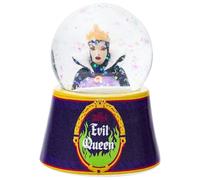 Silver Buffalo Disney Snow White and The Seven Dwarfs Light Up Snow Globe Featuring The Evil Queen, 45mm