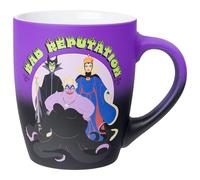 Silver Buffalo Disney Villains Bad Reputation Featuring Maleficent, Ursula, and the Evil Queen Jumbo Ceramic Mug, 25 Ounces