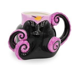 Silver Buffalo Disney Villains Ursula Tentacles 3D Sculpted Coffee Ceramic Mug, 20 Ounces