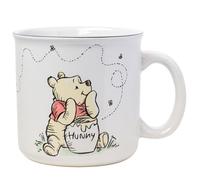 Silver Buffalo Disney Winnie the Pooh But First Hunny Piglet Ceramic Camper Mug, 20 Ounces, 1 Count (Pack of 1)