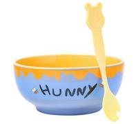 Silver Buffalo Disney Winnie The Pooh Hunny Ceramic Pot with Colour Changing Spoon, 800ml