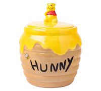 Silver Buffalo Disney Winnie the Pooh Hunny Pot Ceramic Snack Jar | 6 Inches Tall