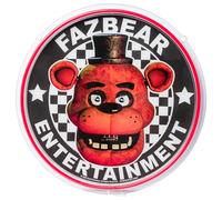 Silver Buffalo Five Nights At Freddy's Core Fazbear Entertainment Boxed 11.6 X 11.6 Small Die Cut Wall Art with LED Neon Tube Accents