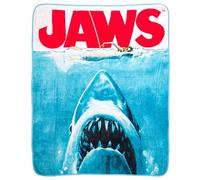 Silver Buffalo Fleece Throw, 45" x 60", Jaws