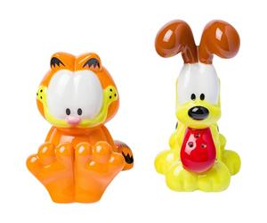 Silver Buffalo Garfield and Odie Ceramic Salt and Pepper Shaker