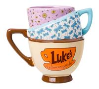 Silver Buffalo Gilmore Girls Destinations Stacked Ceramic 3D Sculpted Mug