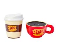 Silver Buffalo Gilmore Girls Latte Mug Ceramic Salt and Pepper Shaker