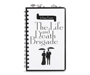 Silver Buffalo Gilmore Girls Life and Death Brigade 5-Tab Spiral Notebook With 75 Sheets
