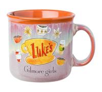 Silver Buffalo Gilmore Girls Luke's Diner Icons High Gloss 20oz Ceramic Camper Mug