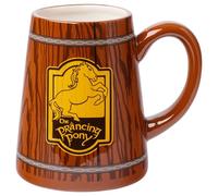 Silver Buffalo Lord of The Rings Prancing Pony Ceramic 3D Sculpted Mug, 20 Ounces