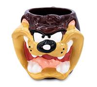 Silver Buffalo LT12303D Looney Tunes Taz Face Ceramic 3D Sculpted Mug 24-Ounces Brown
