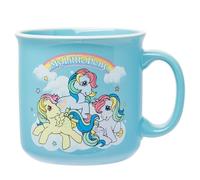 Silver Buffalo My Little Pony Featuring Skydancer, Sunlight, and Windy Ceramic Camper Mug, 20 Ounces
