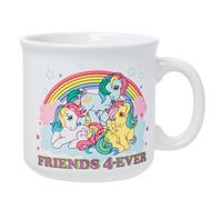 Silver Buffalo My Little Pony Friends 4-Ever Forever Featuring Sunlight, Windy, and Skydancer Ceramic Camper Mug 20 Ounces
