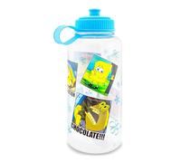 Silver Buffalo Nickelodeon SpongeBob SquarePants Memes Water Bottle With Sports Cap | 34 Ounces