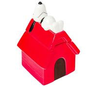 Silver Buffalo Peanuts Snoopy and House, 3D Sculpted Snack Jar